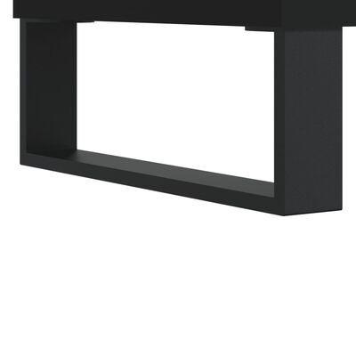 vidaXL tv-bord 150x30x44,5 cm konstrueret træ sort