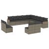 vidaXL Patio Sofa Set 13-personers Grey