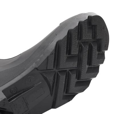vidaXL gummistøvler med udtagelige strømper str. 41 PVC sort