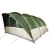 vidaXL 7-personers campingtelt vandt&aelig;t gr&oslash;n