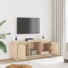 vidaXL tv-bord 110,5x35x44 cm massivt fyrretr&aelig;