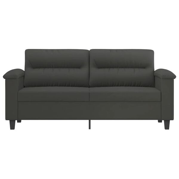 vidaXL 2-personers sofa 140 cm stof mikrofiberstof