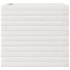 vidaXL plantekasse 50x50x45,5 cm massivt fyrretræ hvid