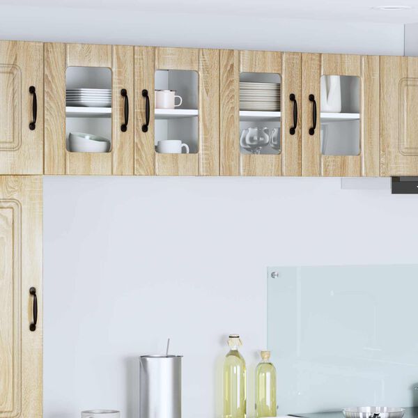 vidaXL K&oslash;kkenskab Lucca Sonoma-eg 60 x 31 x 40 cm Konstrueret tr&aelig;