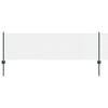 vidaXL Svejsest&aring;lhegn med stolpe 10 x 0,6 m (B x H) PVC-belagt st&aring;l