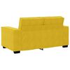 vidaXL 2-personers sofa 160x78x84 cm fl&oslash;jl gul