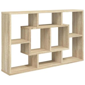 vidaXL v&aelig;ghylde 85x16x52,5 cm konstrueret tr&aelig; sonoma-eg