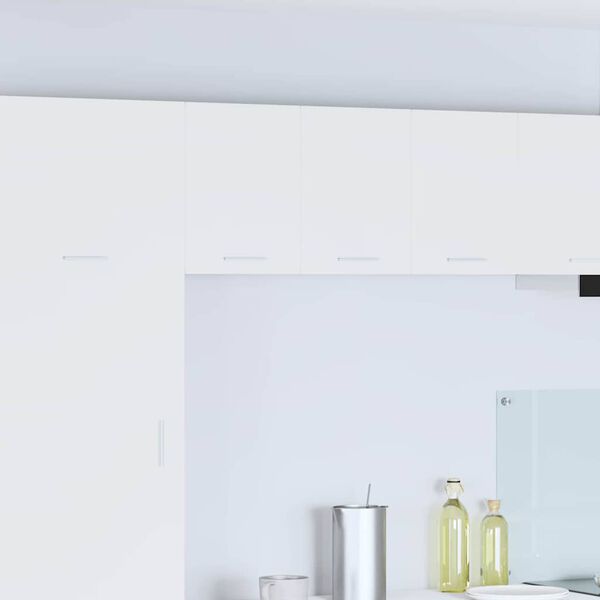 vidaXL H&aelig;ngeskab med d&oslash;r 2 pcs Hvid 30 x 31 x 40 cm Konstrueret tr&aelig;