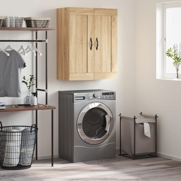 vidaXL v&aelig;gskab 69,5x34x90 cm konstrueret tr&aelig; sonoma-eg