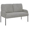 vidaXL Sofas&aelig;t med pude 3 pcs Lysegr&aring; 115 x 56 x 80 cm Krydsfin&eacute;r