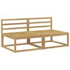 vidaXL Udend&oslash;rs Mellem Sofa Hvid 158 x 83 x 73 cm