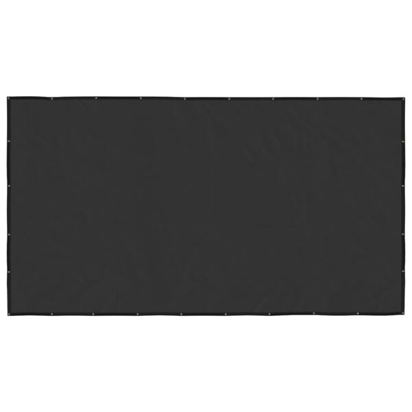 vidaXL trailernet HDPE 2,5 x 4,5 m sort