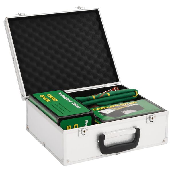 vidaXL pokers&aelig;t med jetoner 300 stk. 4 g