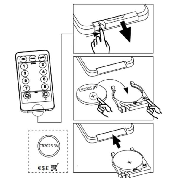 vidaXL LED-lysk&aelig;de med 300 LED'er 30 m bl&aring;
