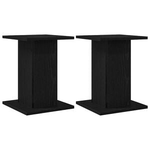 vidaXL H&oslash;jtaler Stativer 2 stk. Sort eg 30 x 30 x 40 cm
