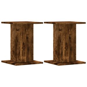 vidaXL plantestativer 2 stk. 30x30x40 cm konstrueret tr&aelig; r&oslash;get eg