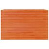 vidaXL plantekasse 110x40x68,5 cm massivt fyrretr&aelig; gyldenbrun