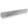 vidaXL Pl&aelig;nekant 30 pcs 103 x 20 cm metal S&oslash;lv