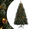 vidaXL kunstigt juletr&aelig; 150 LED'er 120 cm