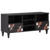 vidaXL Opbevaringsskabe Flerfarvet 100 x 33,5 x 46 cm Massivt mangotr&aelig;