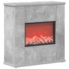 vidaXL Elektrisk pejs Beton 47 x 18 x 48 cm Konstrueret tr&aelig;
