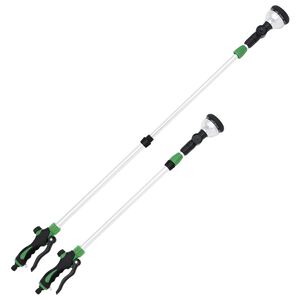vidaXL teleskopisk spr&oslash;jtelanse med 10 m&oslash;nstre 75-110 cm