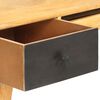 vidaXL skrivebord med skuffer 130 x 50 x 80 cm massivt mangotræ