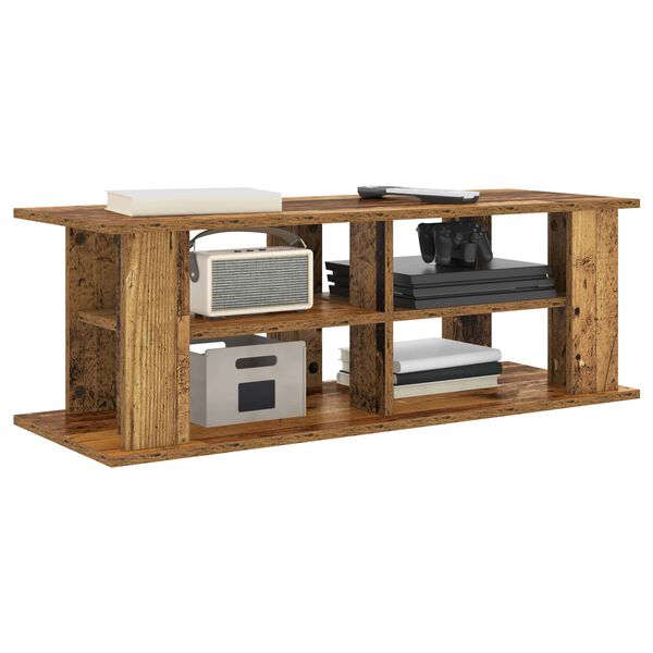 vidaXL TV stand Gammelt tr&aelig; 96 x 35 x 33,5 cm