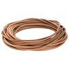 vidaXL L&aelig;dersnor 1 Brun &Oslash;4 mm x 5 m L&aelig;der