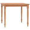vidaXL Batavia-bord 85x85x75 cm massivt teaktr&aelig;