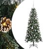 vidaXL Kunstigt juletr&aelig; Gr&oslash;n 150 cm PVC, plastik og st&aring;l