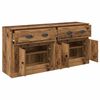 vidaXL Sideboards med skuffe 2 pcs Gammelt tr&aelig; 70 x 35,5 x 67,5 cm