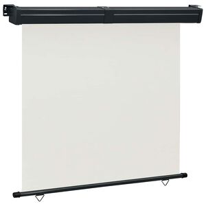 vidaXL sidemarkise til altan 175x250 cm cremefarvet
