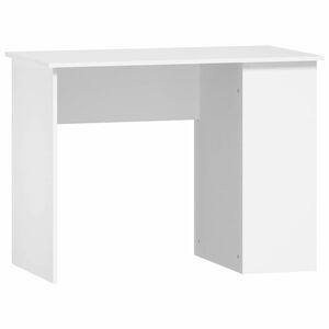 vidaXL skrivebord 100x55x75 cm konstrueret tr&aelig; hvid
