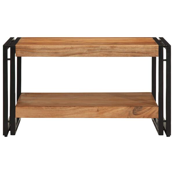 vidaXL sofabord 70x50x38 cm massivt akacietr&aelig;