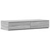 vidaXL Sengeskuffer Gr&aring; Sonoma 100 x 36,5 x 16,5 cm Konstrueret tr&aelig;