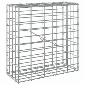 vidaXL Gabion med 3,5 mm tr&aring;d og 5x10 cm mesh 50x20x50 cm