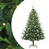 vidaXL Kunstigt pr&aelig;-dekoreret juletr&aelig; med kugles&aelig;t Gr&oslash;n 150 cm