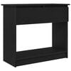 vidaXL konsolbord med skuffer 85,5x38,5x74,5 cm sort