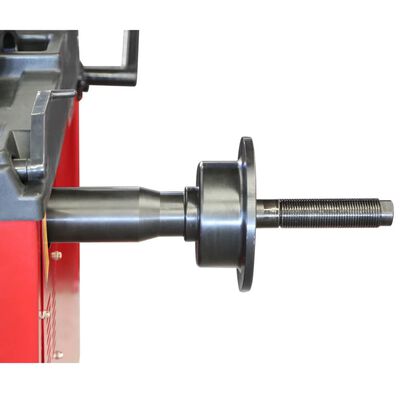 vidaXL Semiautomatisk motoriseret afbalanceringsmaskine rød 1000 mm