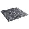 vidaXL V&aelig;gpaneler 48 pcs Amethyst Gr&aring; 50 x 50 cm XPS Skum