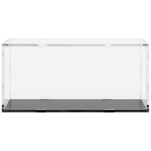vidaXL displaykasse transparent 30x15x14 cm akryl
