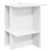 vidaXL Sofabord Hvid 40 x 30 x 49 cm Konstrueret tr&aelig;
