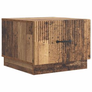 vidaXL Sofabord Gammelt tr&aelig; 49 x 50 x 37 cm Konstrueret tr&aelig;