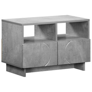 vidaXL TV-bord 60 x 34,5 x 40 cm Betongr&aring; Konstrueret tr&aelig;