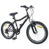 vidaXL B&oslash;rnecykel 20 tommer 6-Speed til b&oslash;rn i alderen 6-11 &aring;r Sort
