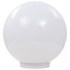 vidaXL LED-solcellelampe 40 cm rund RGB-farver