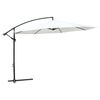 vidaXL H&aelig;ngende Sol Umbrella Hvid
