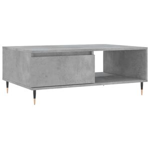 vidaXL sofabord 90x60x35 cm konstrueret tr&aelig; betongr&aring;