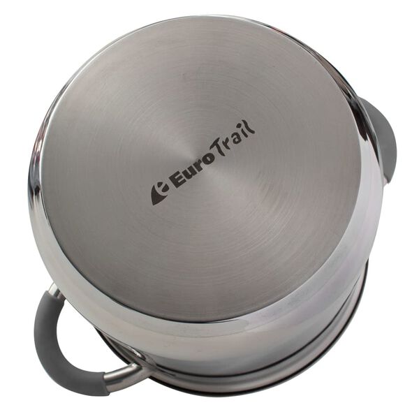 Eurotrail grydes&aelig;t 3 dele Dunbar rustfrit st&aring;l